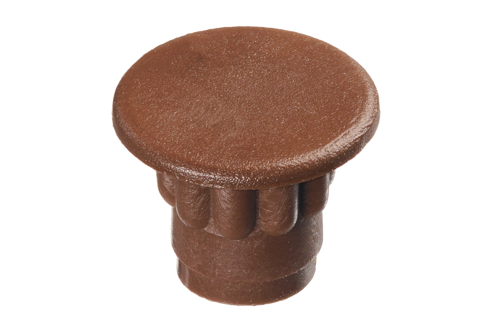 TAPON D.5 MM. ESTRIADO MARRON