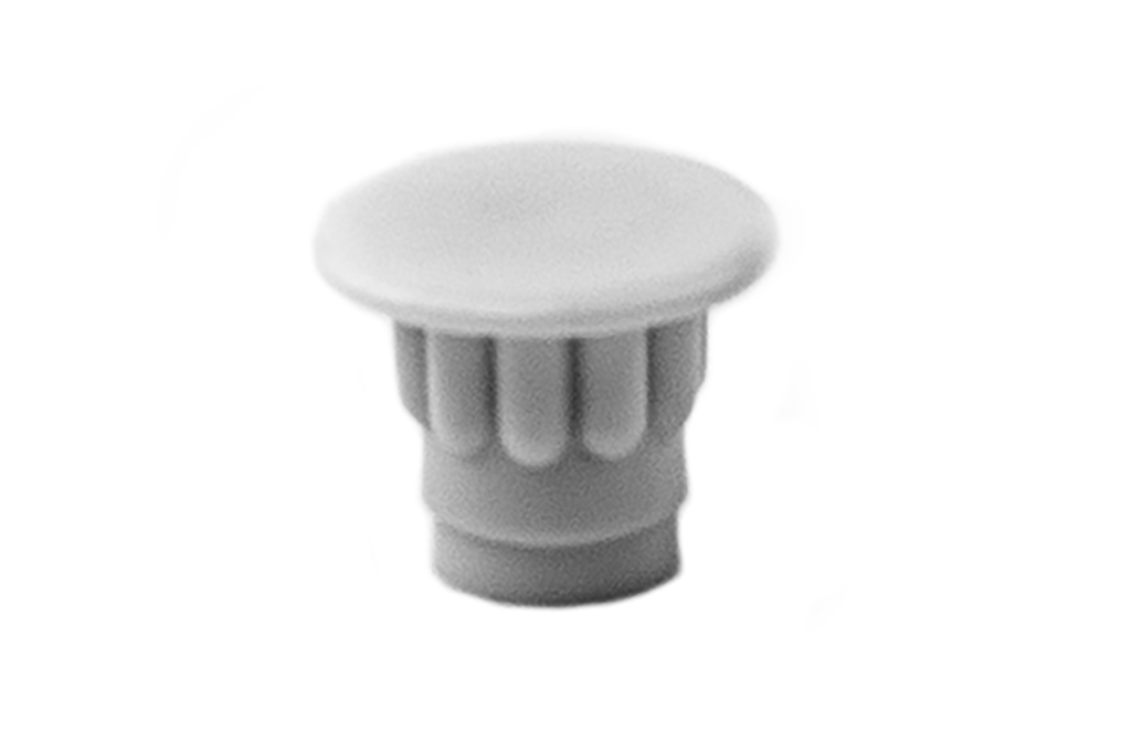 TAPON D.5 MM. ESTRIADO GRIS CLARO 75