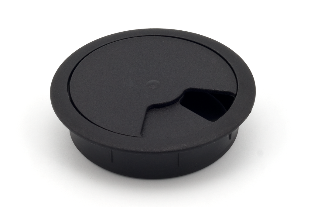 PASACABLES REDONDO "LUB" D.60 H16 MM. NEGRO