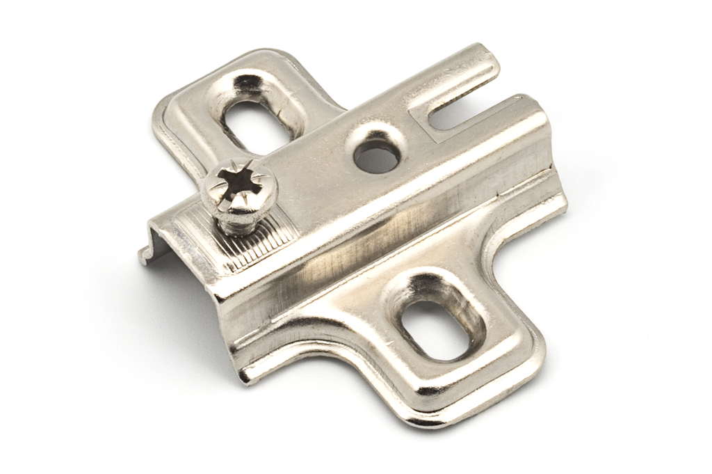 TWO HOLES PLATE MAXI HINGE 35 SLIDE-ON H-2 SCREW-ON