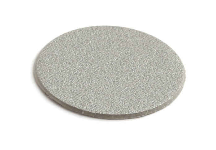 TAPON ADHESIVO D.13 MM. ALUMINIO PLATA 01