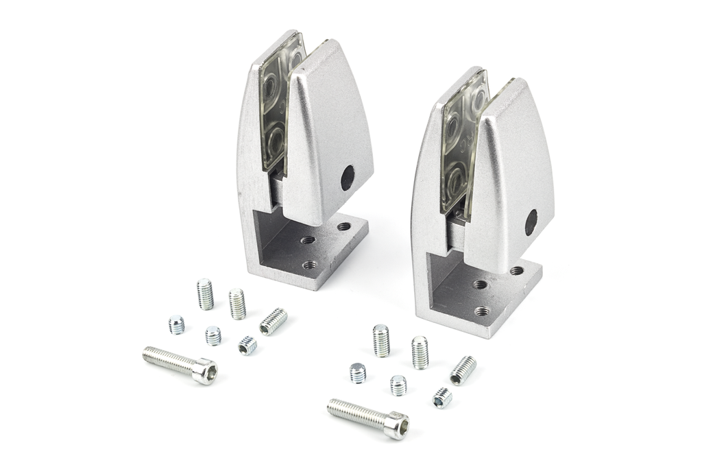 SUJECION P/PANEL AKUSTIX SOLIDO V ALUMINIO (JGO. 2 UDS.)