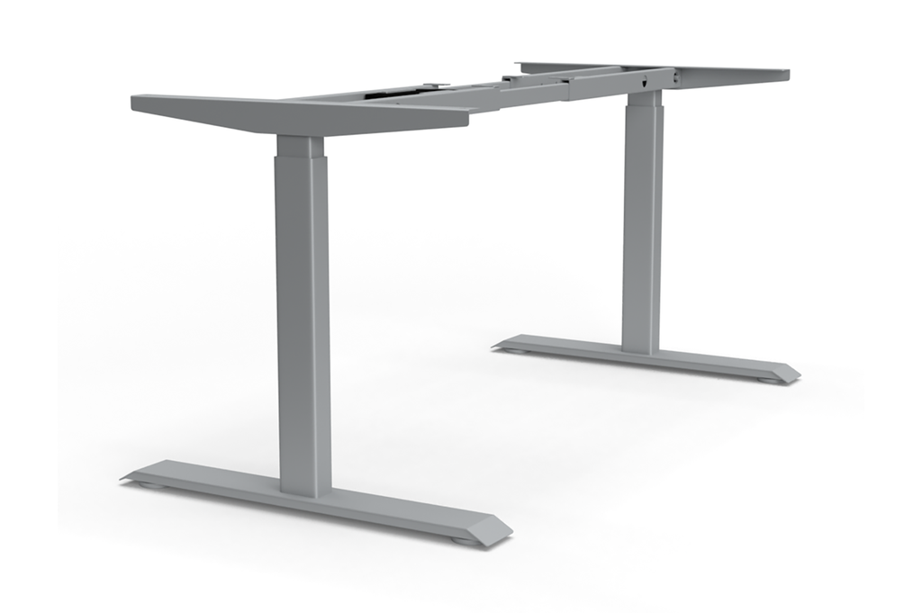 ESTRUCTURA TAULA REG. ELEC. E-MORE 2M2S P/120 KG. (700-1200 MM.) ALUMINI RAL9006 SD
