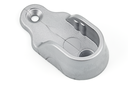 SOPORTE P/BARRA OVAL LATERAL GRIS NYLON
