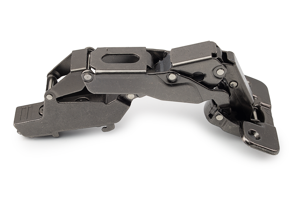 TENS HINGE 35 CLIP INSET W/SOFT CLOSE 165º SCREW-ON TITANIUM