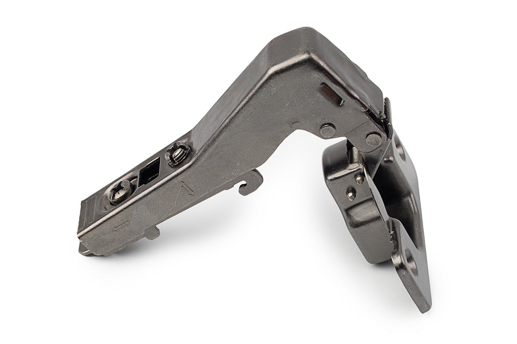 BISAGRA TENS 35 CLIP C/AMORTIGUACION 90-180º RECTA M/T TITANIO