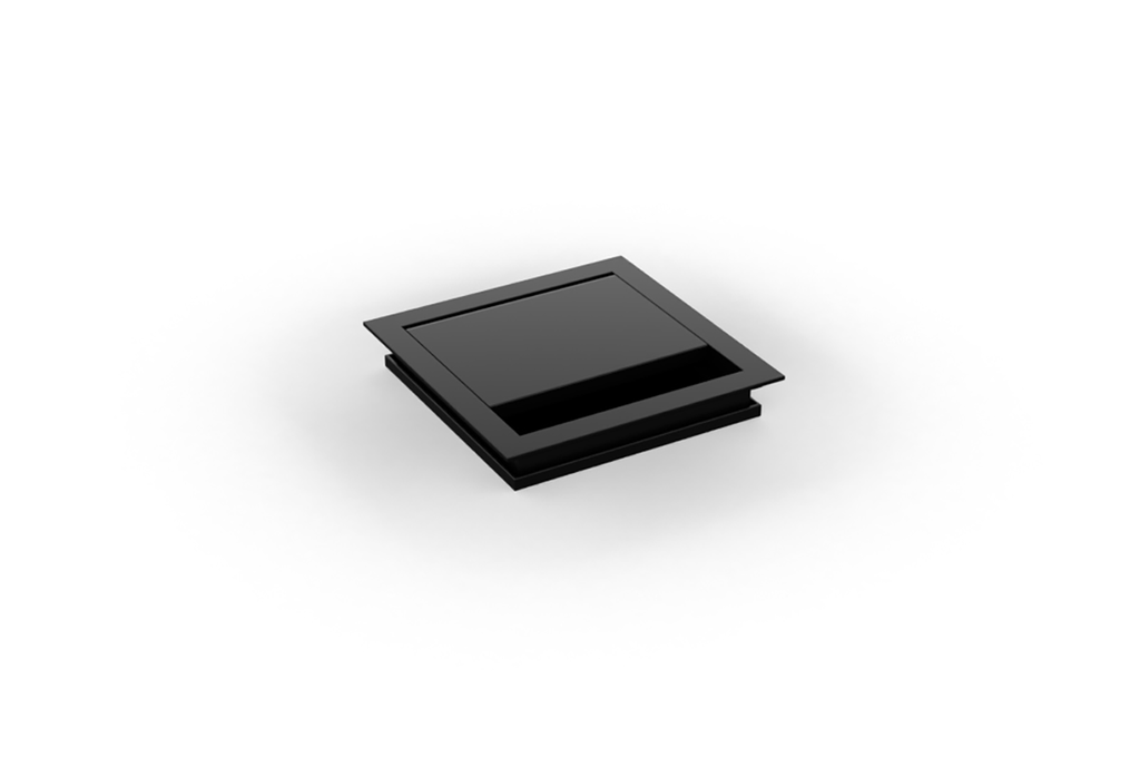 PASACABLES EXIT ECO 100X100X16 MM. NEGRO