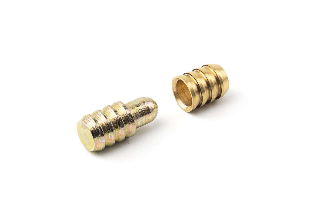 JUEGO CIERRE BALA MESA ARPON C/HEMBRA ABIERTA D.8X18 MM. BICROMATADO