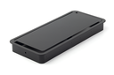 PASACABLES EXIT LIGHT 25 116X260 MM. NEGRO AS9135602