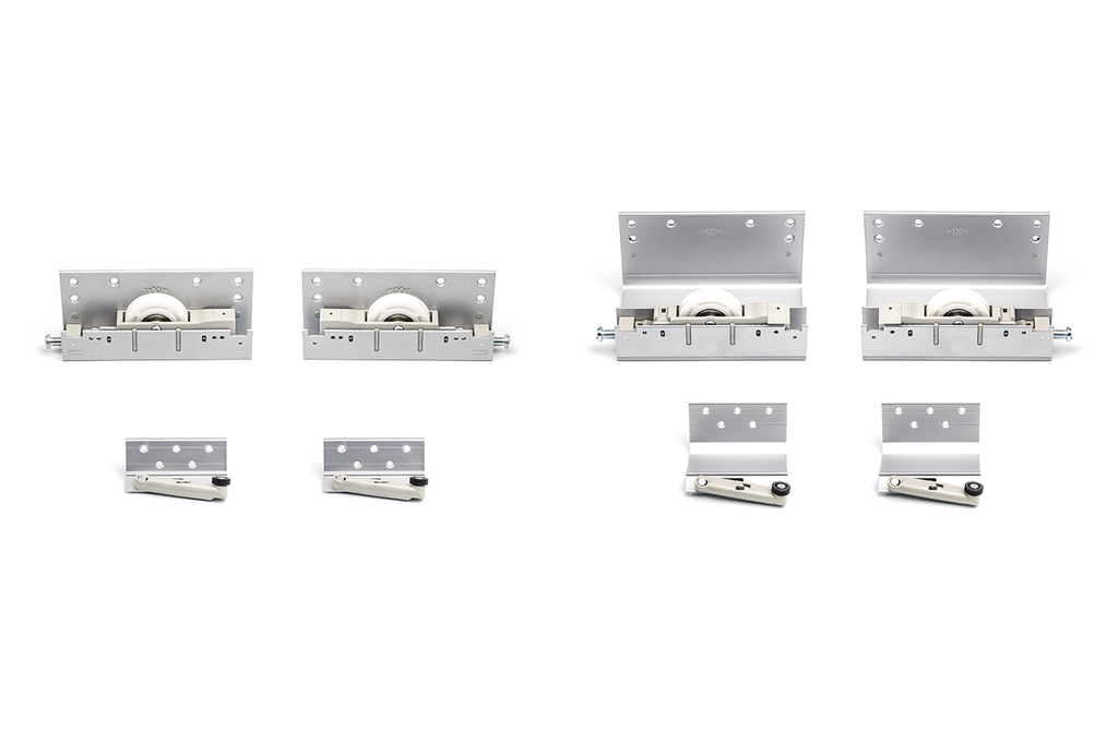 KIT 2 PORTES CORREDISSES 50 MM. H33 MM. S/ACCESORIS P/SISTEMA PORTES PENJADES ALIANTE