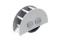 RUEDA ENCASTE "ON-OFF" D.60 MM. AG30 MM. C/ FRENO GOMA GRIS OG5110537