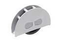 RUEDA ENCASTE "ON-OFF" D.60 MM. AG18 MM. S/ FRENO GOMA GRIS OG5110737 -268-