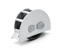 RODA ENCAST "ON-OFF MAXI" D.60 MM. AG>35 MM. A/ FRE GOMA GRIS OG5111010
