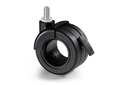 RUEDA "ROTOLA OFFICE" D.68 MM. S NYLON NEGRO G NEGRO PERNO M8X15 MM. FRENO NEGRO