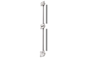 ENDEREZADOR EMBUTIR REGULACION CENTRAL TN101 1728 MM. COMPLETO C/COBERTURA PLASTICO GRIS -515-