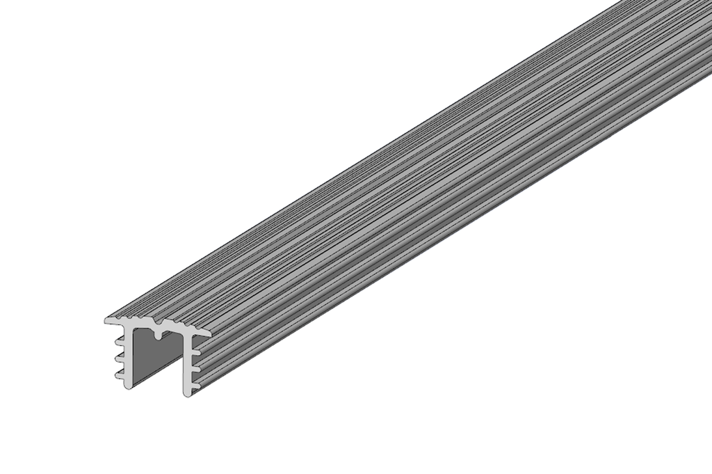 TAPA P/ENDEREZADOR TN 2000 MM. PLASTICO GRIS