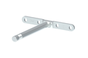 SOPORTE ESTANTE PARED OCULTO MN312 D.10X120 MM. 15 KG C/REGULACION CINCADO SD