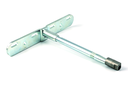 SOPORTE ESTANTE PARED OCULTO MN114 D.18X220 MM. 20 KG. C/REGULACION CINCADO