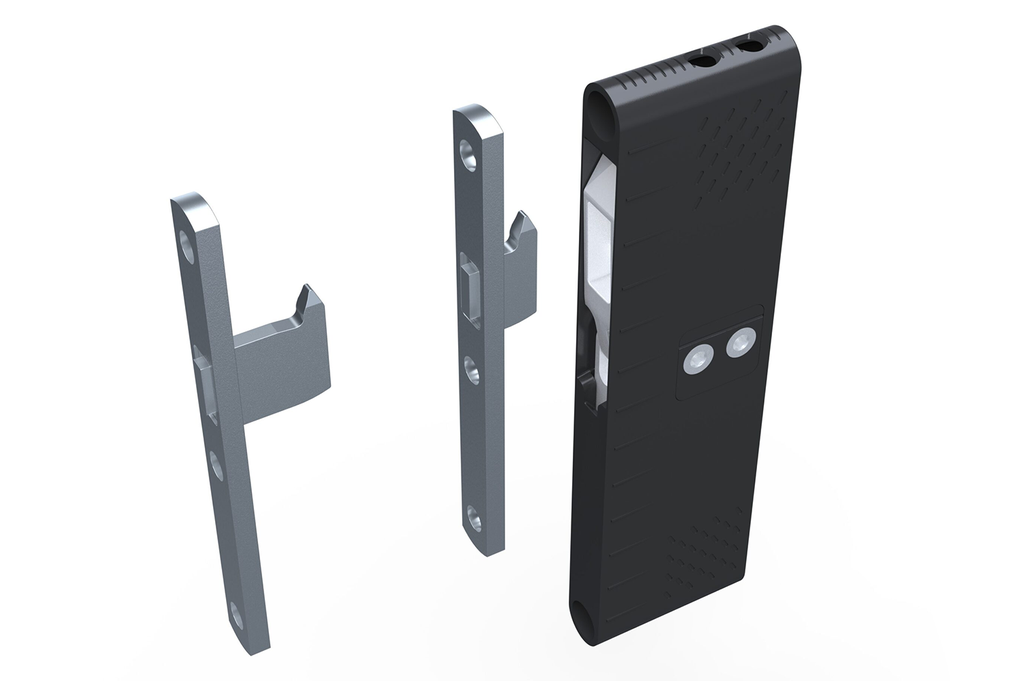 COLGADOR OCULTO ATC311 140X38 MM. C/ GANCHO Y DOBRE REGULACION