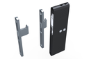 COLGADOR OCULTO ATC311 140X38 MM. C/ GANCHO Y DOBLE REGULACION SD