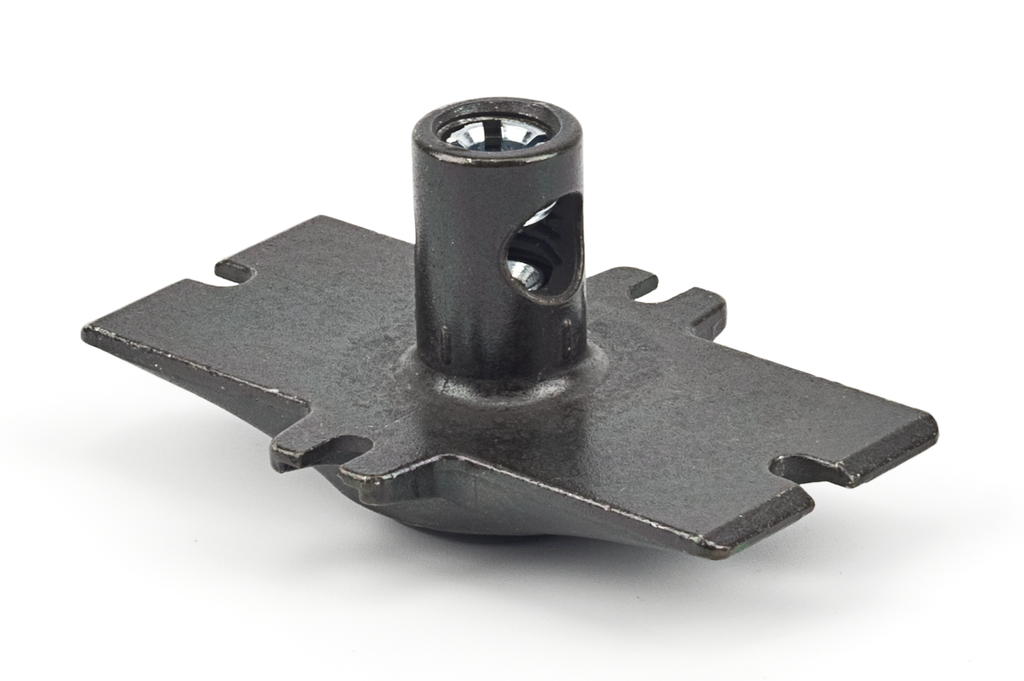 NIVELADOR P/BASE EMBUTIR C/UNION LV342 H10 D.14X25 MM. C/PRISIONERO NEGRO