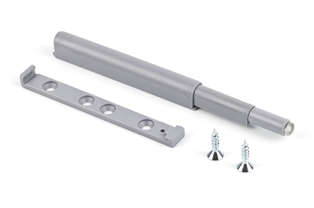 EXPULSOR "BASIC" SUPERFICIE 40 MM. COMPLETO C/2 TORNILLOS C/TOPE GRIS