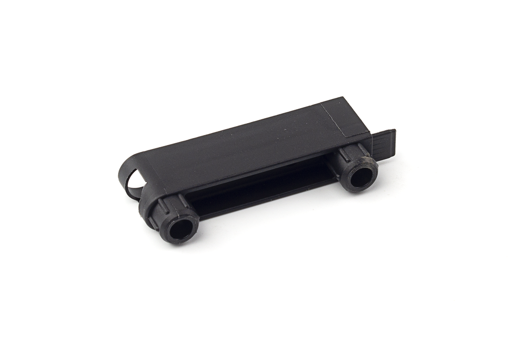 SOPORTE ESTANTE OCULTO C/TOPE GN407 NEGRO