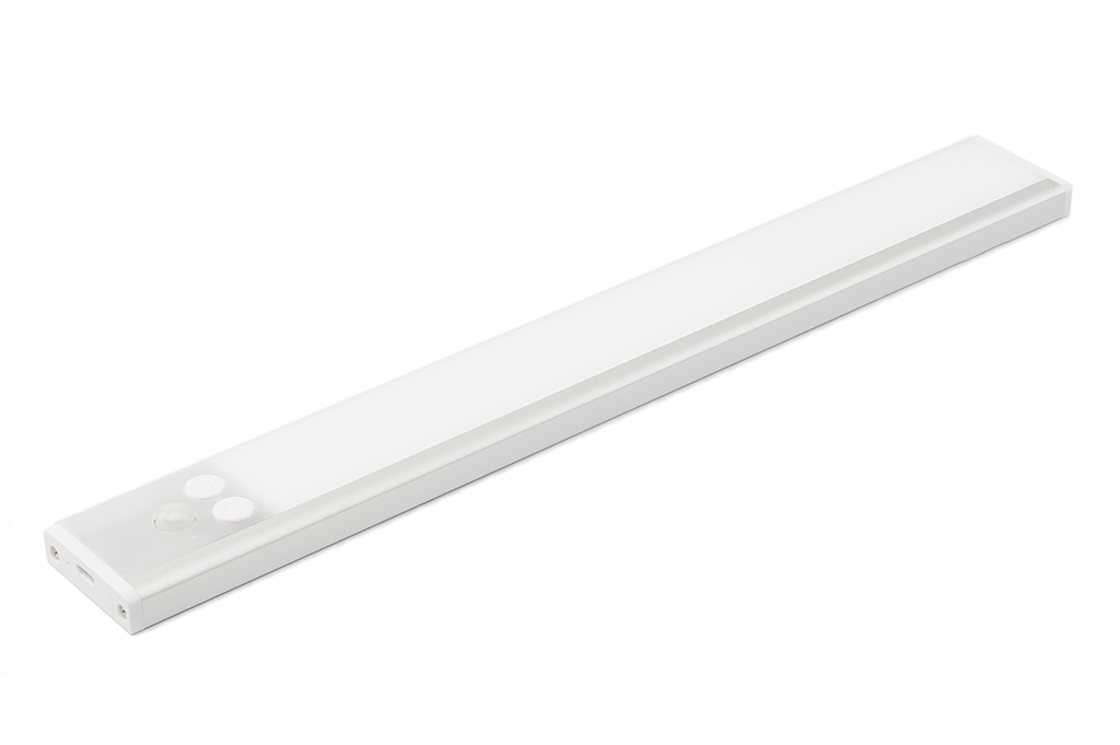 LAMPADA NEW PIRA LED 300X38X10 MM. 3 W. PIR/ DIMMER A/BATERIA 3 TEMPERATURES