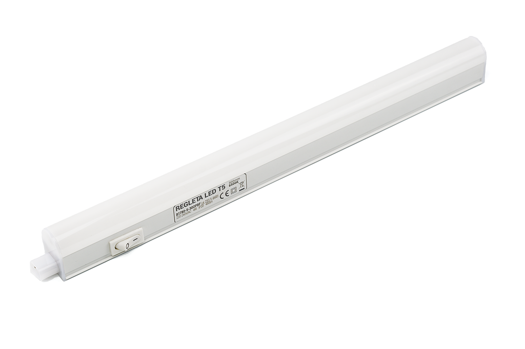 REGLETA LED T5 L325 MM. 4 W. C/INTERRUPTOR 3 TEMPERATURAS SD