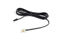 CABLE 2000 MM. C/CLIP SLIM P/TIRA 60-120 PUNTOS 8 MM. C/MINIPLUG NEGRO SM7007812