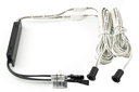 SENSOR DOBLE LED HAND 12V D.10X14 MM.48W C/CABLE MINI PLUG NEGRO SM7009020