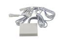 INTERRUPTOR DIMMER OCULTO 12 V./48 W. ADHESIVO 3M C/CABLE MINI PLUG BLANCO