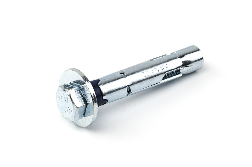 TACO C/TORNILLO ANCLAJE METAL M-6X45 MM. D.8 MM. CINCADO-NYLON