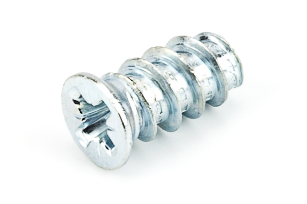 TORNILLO EURO 6,3X13 MM. CABEZA PLANA (7,7) CINCADO