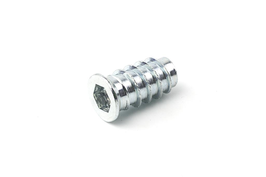 TUERCA EMBUTIR C/CABEZA ALLEN M-06X20 MM. ACERO CINCADO