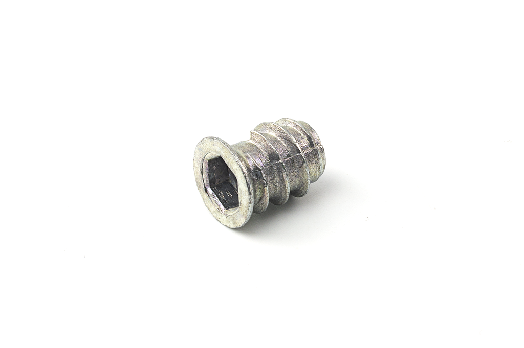TUERCA EMBUTIR C/CABEZA ALLEN M-06X13 MM. ZAMAK CINCADO