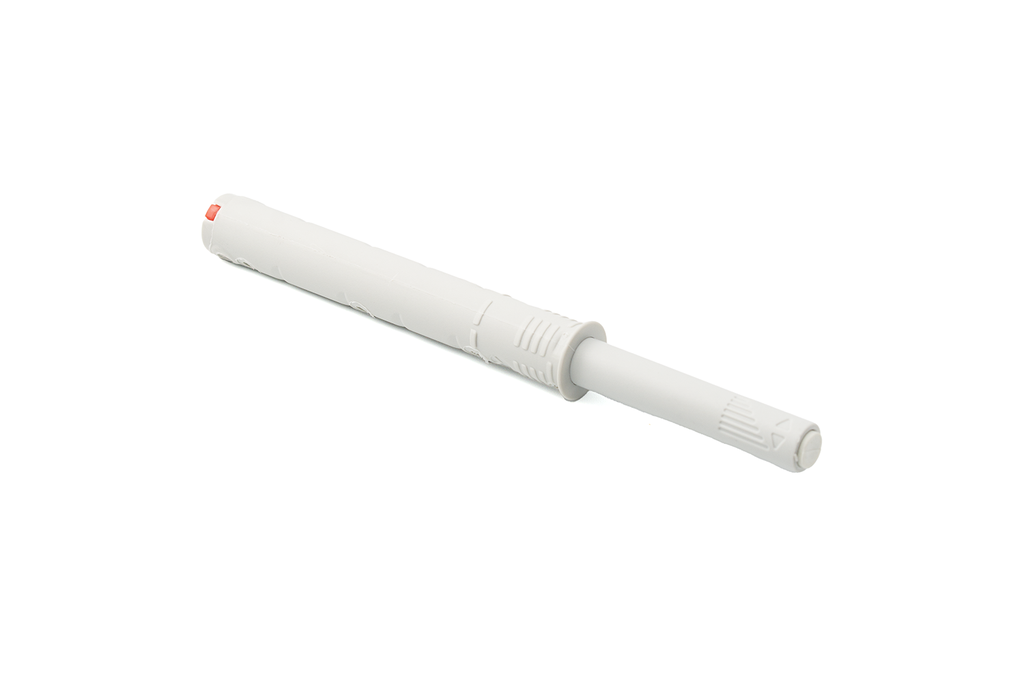 EXPULSOR "PUSH K-TECH" EMBUTIR 37 L68 MM. C/TOPE FUERTE GRIS