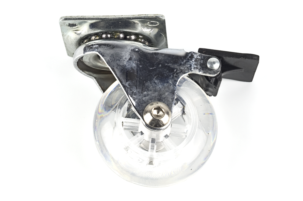 RODA D.50 MM. SKA TRANSPARENT A/PLATINA A/FRE CROMAT