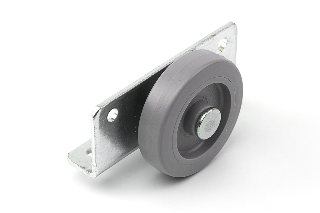 RODA PEBERA EXTERIOR D.50 MM. 80X30 MM. GOMA GRIS