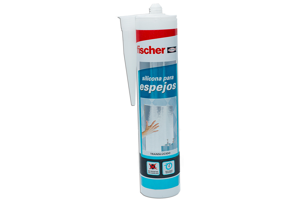 SILICONA SELLANTE FISCHER ESPEJOS TRANSPARENTE