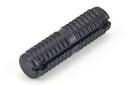 ESPIGA NYLON D.8X30 MM. ESTRIAS NEGRO