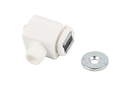CIERRE IMAN SUPERFICIE C/BASE TETON M/D 10 BLANCO