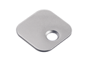 PLACA IMAN ADHESIVA "3M" 20X20 MM. 1/AGUJERO NIQUELADO