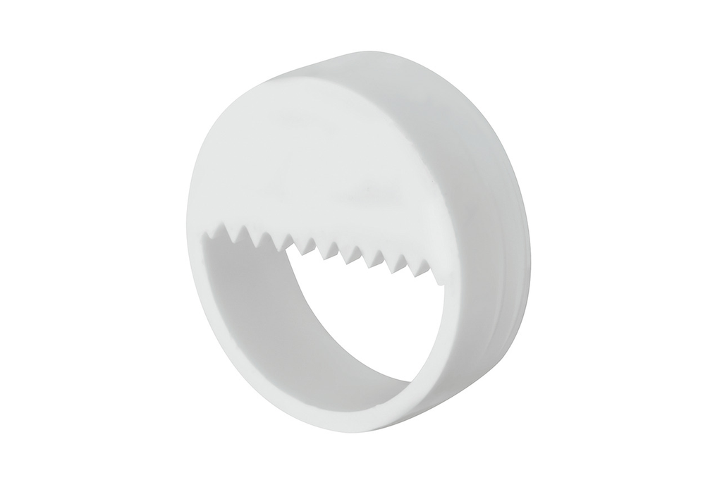 COLGADOR DIENTES D.20 MM. NYLON BLANCO