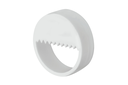 COLGADOR DIENTES D.20 MM. NYLON BLANCO