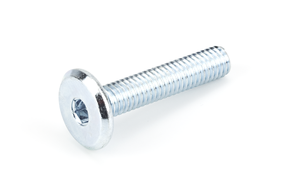 TORNILLO EMBELLECEDOR M-6X30 MM. CABEZA ANCHA ALLEN CINCADO