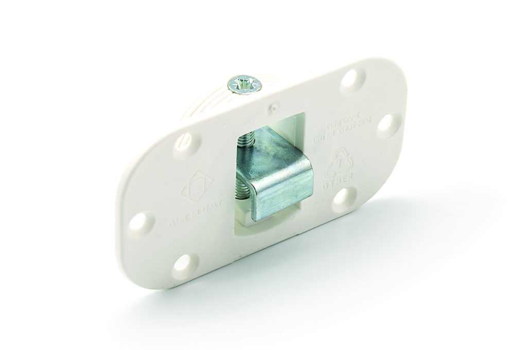 COLGADOR REGULABLE D.35 MM. COSMOB P/PLACA BLANCO SD