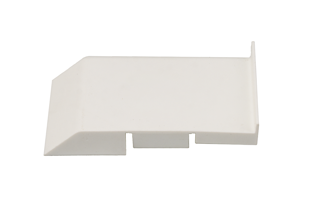 TAPA P/COLGADOR SCARPI-4 ANTIVUELCO RAL9001 DERECHA BLANCO