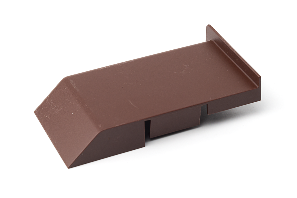 TAPA P/COLGADOR SCARPI-4 ANTIVUELCO RAL8016 DERECHA MARRON