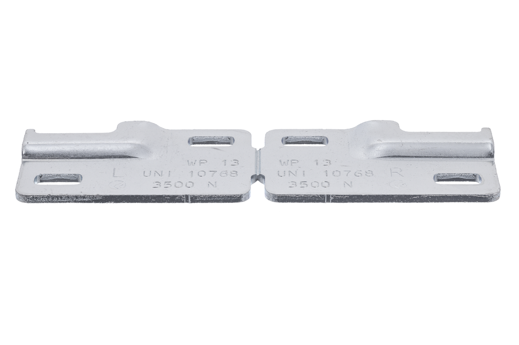PLACA DOBLE P/COLGADOR LIBRA H11 WP13 39X140 MM. CINCADO
